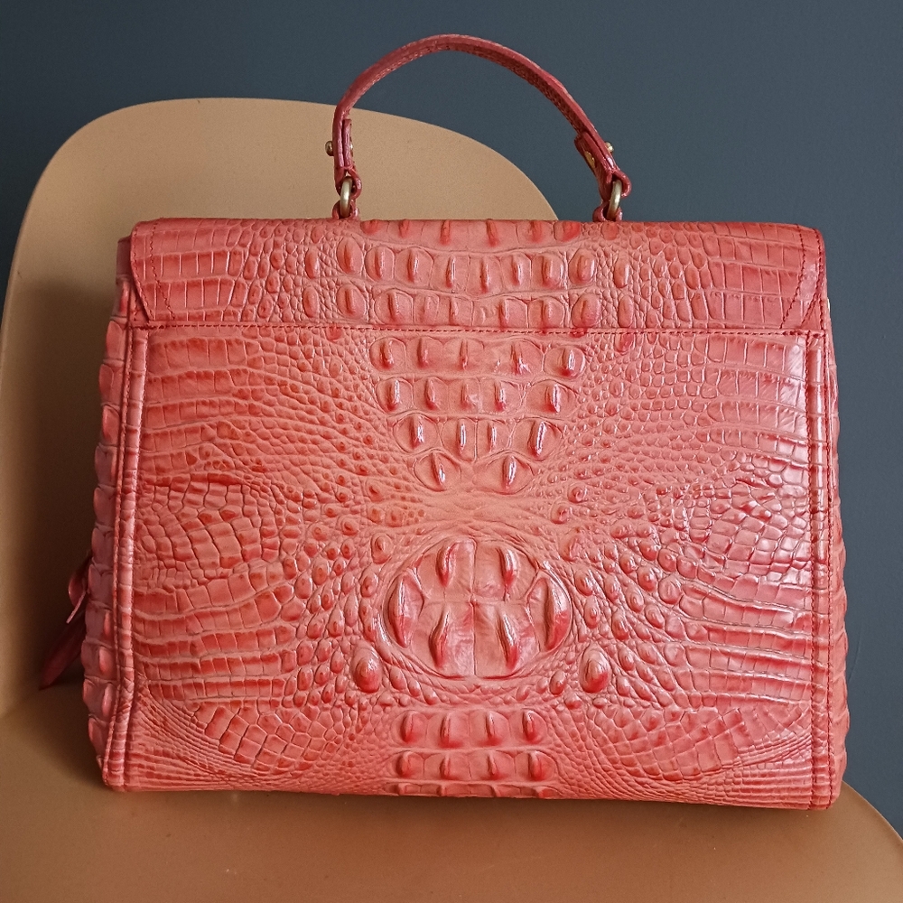 Brahmin Satchel Bag, Tulle - Picture 7 of 16